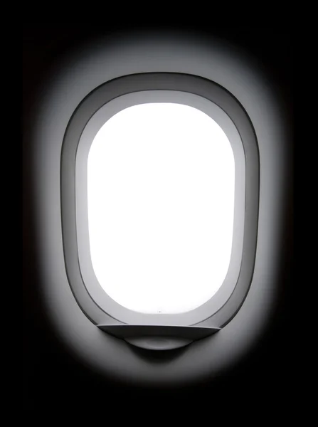 Fenêtre avion — Photo