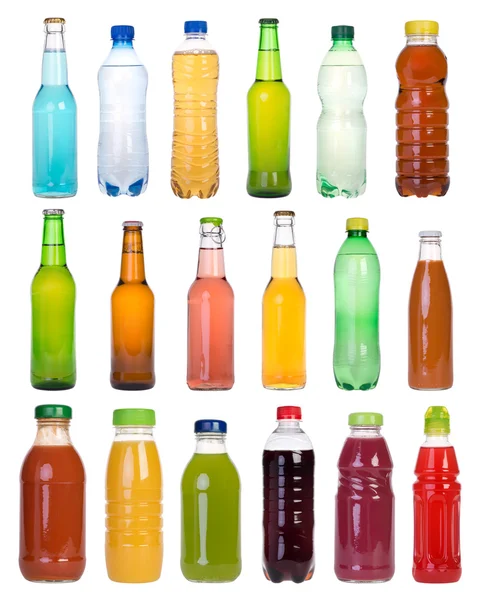 Drinks in bottles — Stock Photo, Image