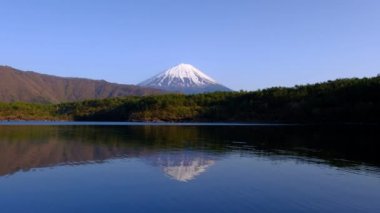 Nenba 'dan Fuji Dağı Saiko Gölü Geniş Panorama 04 / 22 / 2022