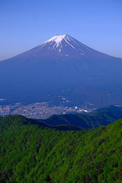 Fuji Morgen Vom Gipfel Von Mitsutoge 2022 — Stockfoto