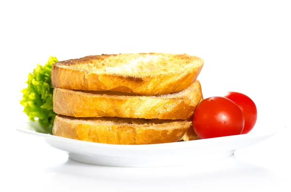 Toast for breakfast — Stock Photo, Image