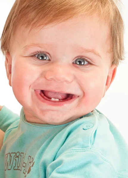 Gelukkig babyjongen — Stockfoto