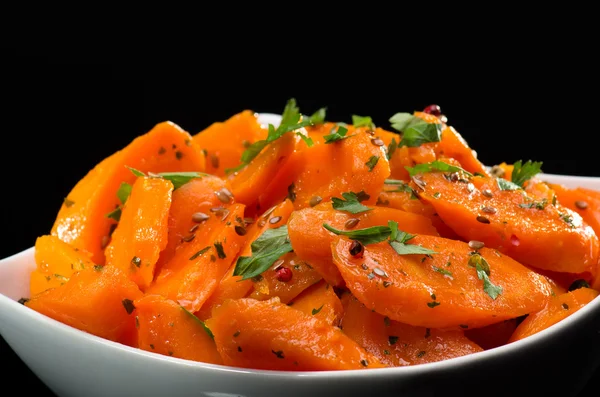 Sautéed carrots — 图库照片