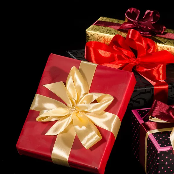 Colorful gift boxes — Stock Photo, Image