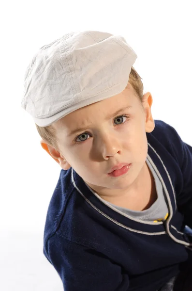 Beautiful child looking up — Stock Photo, Image