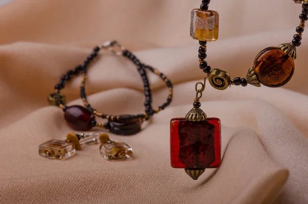 Handmade biżuteria — Zdjęcie stockowe