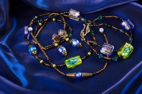 Handgjorda smycken — Stockfoto