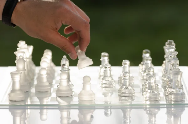 शतरंज खेल — स्टॉक फ़ोटो, इमेज