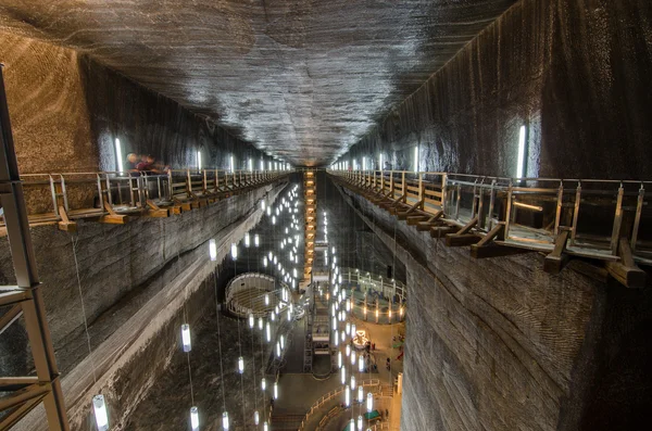 Salt extraction Turda — Stock Photo, Image