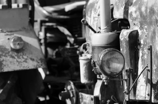 Part of an old tractor — Stock Photo, Image