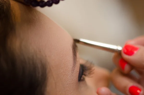 Bride makeup — Stock Photo, Image