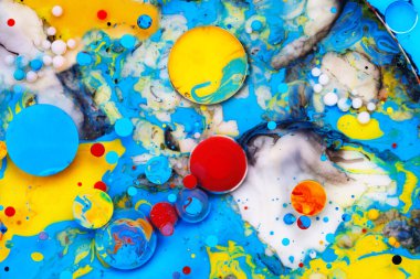 Soyut renkli arkaplan, çok renkli boya dokusu