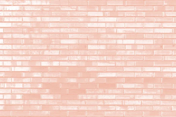 Brick Wall Background Pattern Brickes Toned Calming Coral — Stock Photo, Image