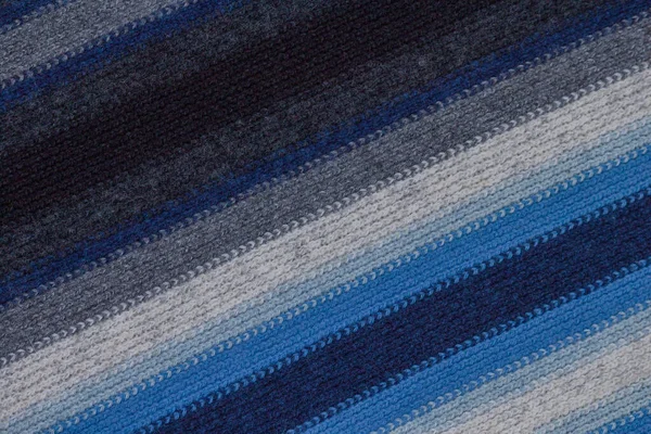 Knitting Homamade Craft Stripes Scarf Background — Photo