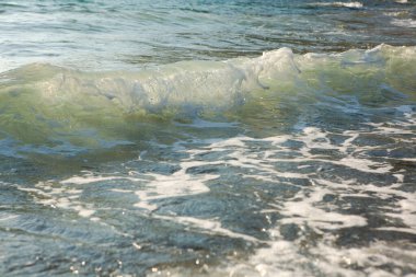 rays of light through the waves