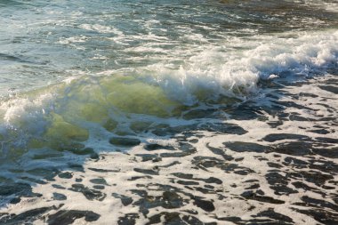 rays of light through the waves