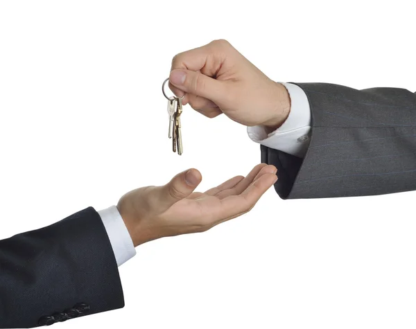 anahtarları veren el