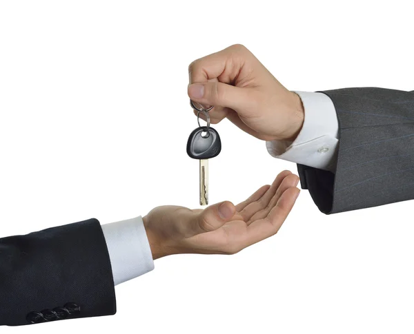 anahtarları veren el