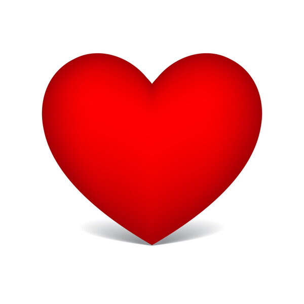 Красное сердце
