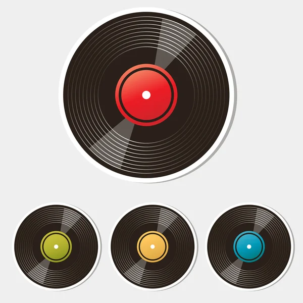 Vinyl records Vector Art Stock Images | Depositphotos