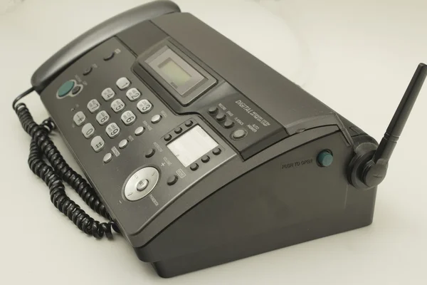 Telefono e fax . — Foto Stock