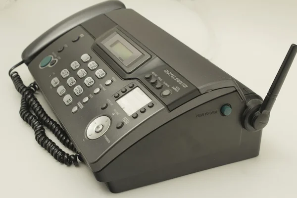 Telephone and fax. — Stock Photo, Image