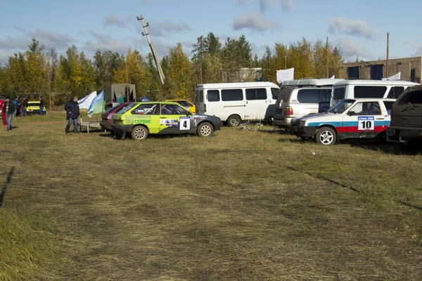 Rally-cross. — Stockfoto