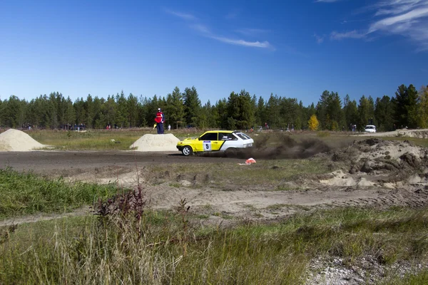 Ralli çapraz. — Stok fotoğraf