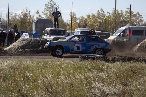 Rally-cross. — Stockfoto