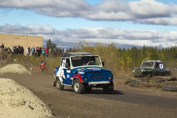 Ralli çapraz. — Stok fotoğraf