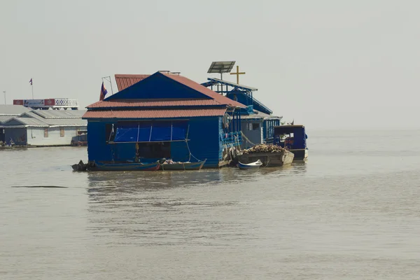 Cambodia Tonle Sap Lake. — Stock Photo, Image