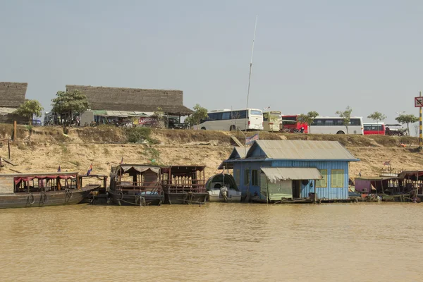 Kambodja. River tonselap — Stockfoto