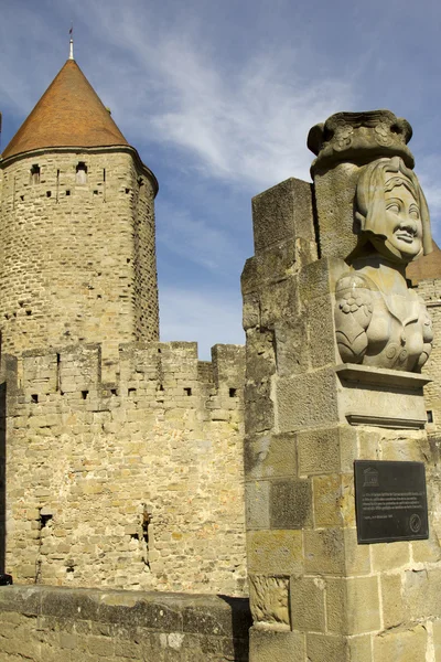 França. Carcassonne . — Fotografia de Stock