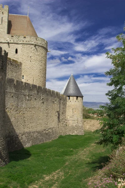 França. Carcassonne . — Fotografia de Stock