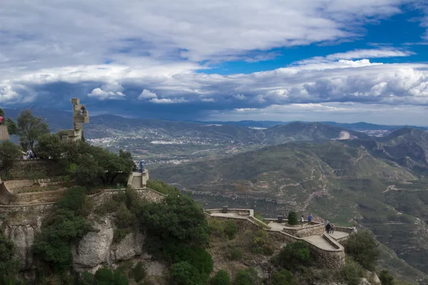 Hiszpania. Katalonia. Montserrat. — Zdjęcie stockowe