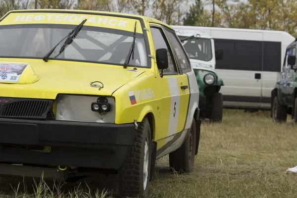 Auto stopa. — Stock fotografie