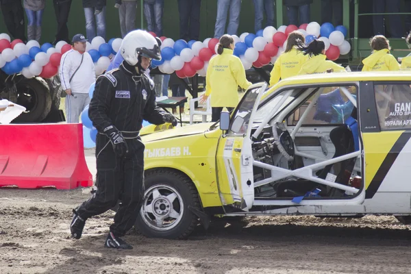 Auto stopa. — Stock fotografie