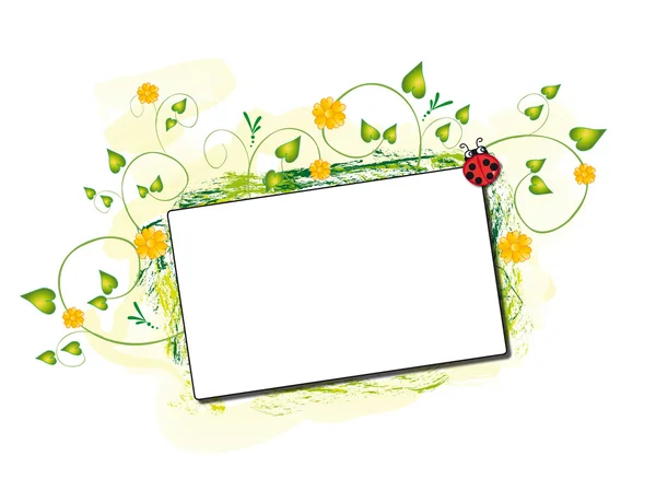 Flowers card — Stock Photo, Image