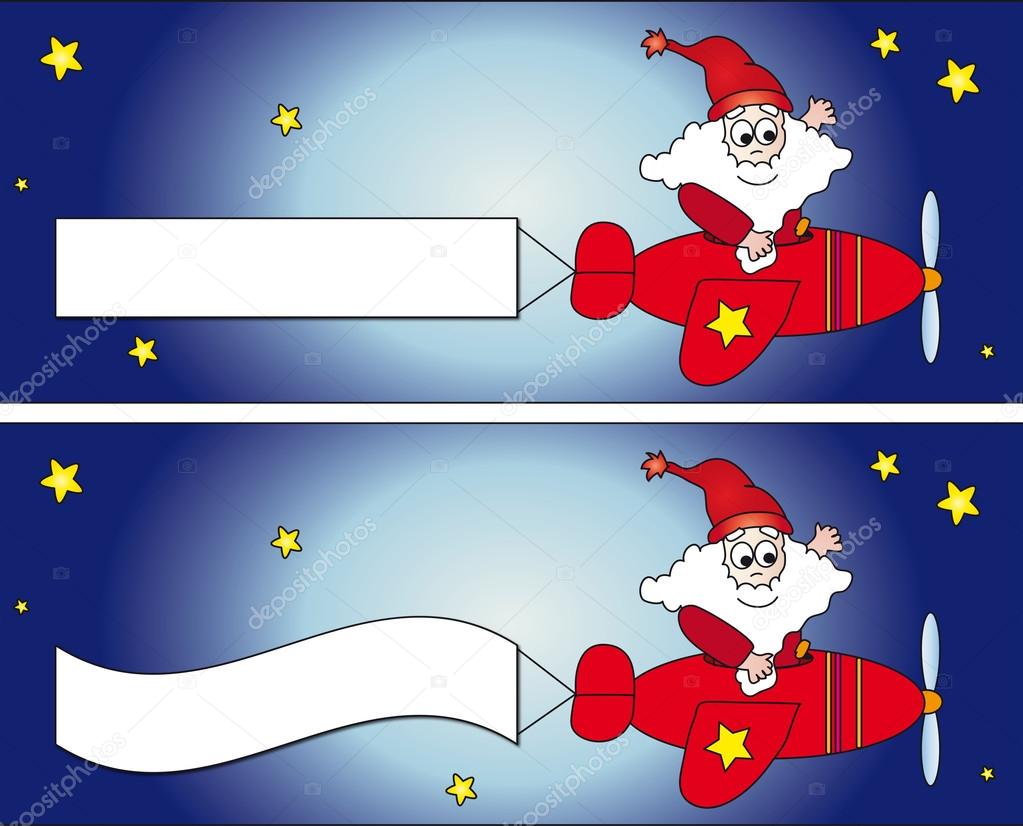 santa claus airplane stock photo casaltamoiola 14026518