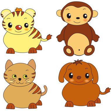 hayvan illüstrasyon