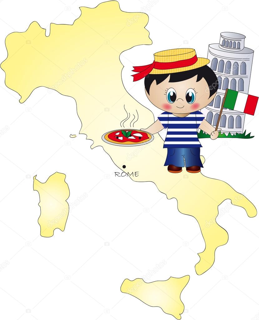 Italy map