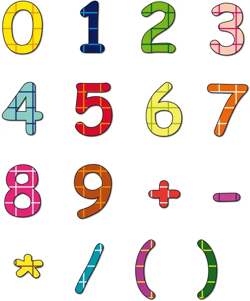 Numbers — Stock Photo, Image