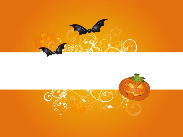 Banner halloween — Zdjęcie stockowe