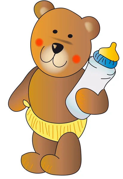 Baby teddy bear — Stock Photo, Image