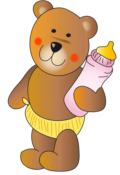 Baby teddybjörn — Stockfoto