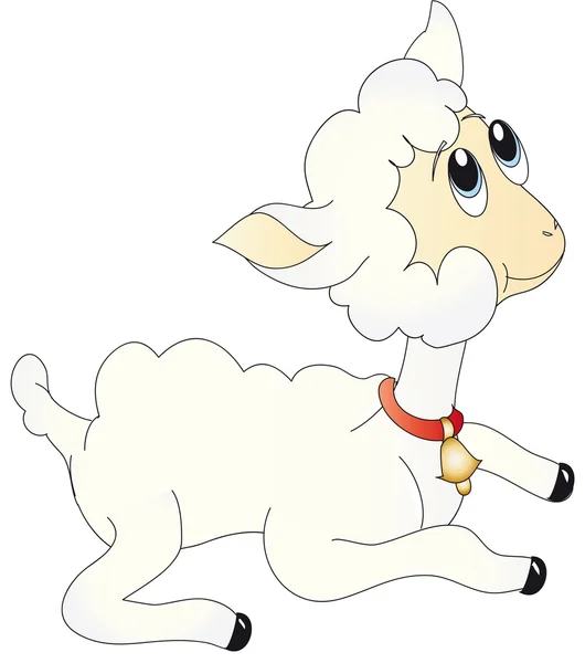 Obrázek beránka ovce — Stock fotografie