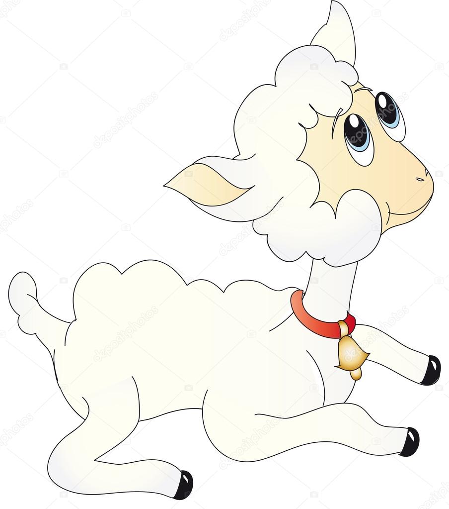 Sheep lamb illustration