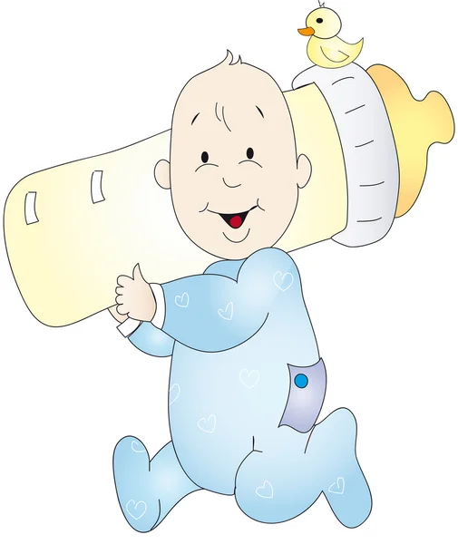 Baby illustration — Stock Photo, Image