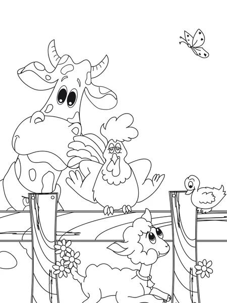 Animal farm cartoon