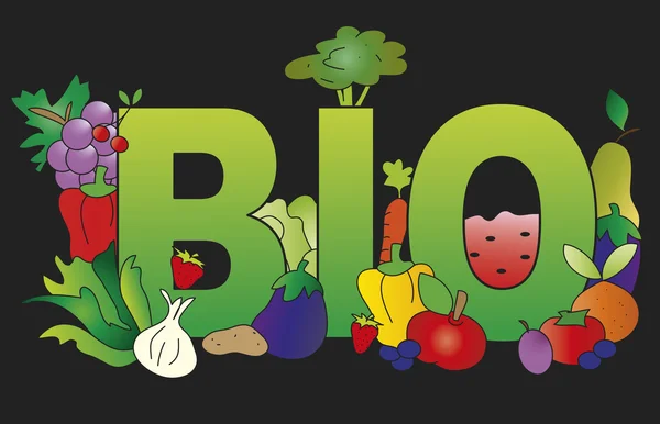 Bio potraviny — Stock fotografie